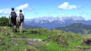 Panorama und Almenweg Goasberg Joch in Kirchberg in Tirol [upl. by Nodaj557]