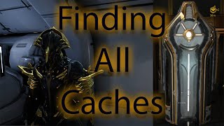 Finding all Orokin Caches on Void Sabotage  Warframe [upl. by Omissam865]