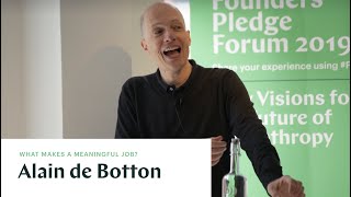 Alain de Botton Work and Emotional Intelligence [upl. by Maupin680]