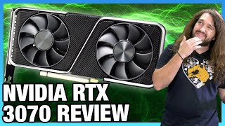 NVIDIA GeForce RTX 3070 Founders Edition Review Gaming Thermals Noise amp Power Benchmarks [upl. by Ahtan]