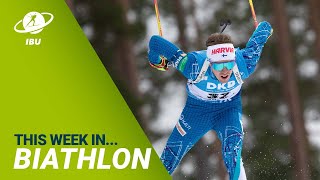 This Week in Biathlon Kontiolahti  Lenzerheide [upl. by Meid]