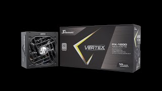 Seasonic VERTEX PX1200 Unboxing [upl. by Ugo252]