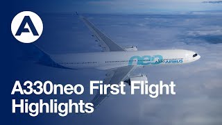 A330900 First Flight Highlights [upl. by Kotta885]