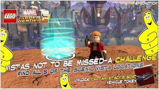 Lego Marvel Superheroes 2 Vistas Not To Be MissedA Challenge  HTG [upl. by Benn6]