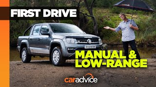 Volkswagen Amarok V6 Core manual 2020  Offroad test [upl. by Eerhs]