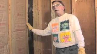 Right Vs Wrong Installing Insulation Batts In Exterior Walls  Part One [upl. by Arimahs550]