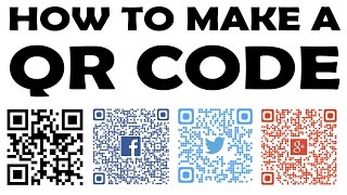 HOW TO CREATE A QR CODE   INSTRUCTIONS 101 [upl. by Aihsyn403]