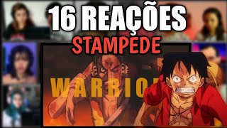 MULTI REACT One Piece Stampede 「AMV」 WARRIORS [upl. by Rissa]