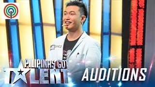 Pilipinas Got Talent Season 5 Auditions Ody Sto Domingo  Closeup Magician [upl. by Layman]