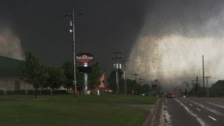 Moore Oklahoma EF5 Tornado Video 52013 [upl. by Nybbor]