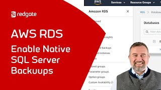 Native SQL Server Backups In AWS RDS [upl. by Imogene]