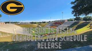 Grambling State 2024 Schedule Release [upl. by Sinai]