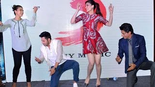 Tukur Tukur Song Launch By Dilwale Cast  Bollywood News [upl. by Yttisahc]