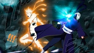 AMV  Naruto Kakashi Killer Bee and Gai VS Tobi [upl. by Aikym]