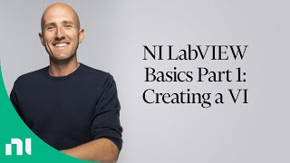 NI LabVIEW Basics Part 1 Creating a VI [upl. by Neggem]