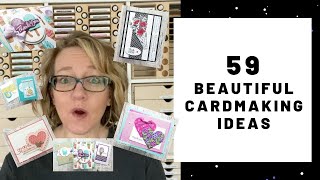 59 Beautiful Cardmaking Ideas [upl. by Yrral535]