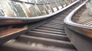 TusenFryd  Attraksjon  ThunderCoaster  POV [upl. by Corin]