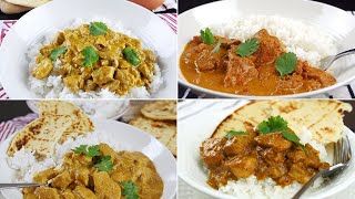 4 Tasty Slow Cooker Chicken Curry Recipes [upl. by Malory]