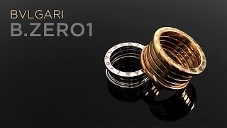 Bulgari BZero1 18kt Gold Rings UnboxingReveal [upl. by Latrina652]