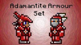 Terraria 11 Adamantite Armour Set [upl. by Zebe]