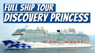 Discovery Princess Ship Tour  Deck Cruise Ship Walk Through 2023 [upl. by Partridge]