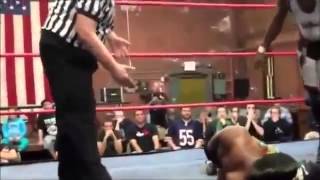 Wrestler Breaks His Neck Doing BackFlip [upl. by Abby]