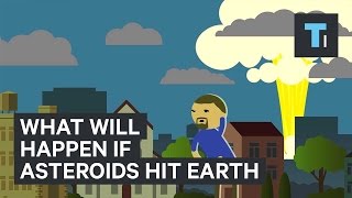 What will happen if asteroids hit Earth [upl. by Esenwahs278]