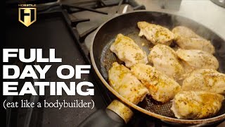 FULL DAY OF EATING eat like a bodybuilder  Fouad Abiad [upl. by Bettina]