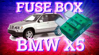 BMW X5  E53 20002006 Fuse Box Diagram [upl. by Navad921]