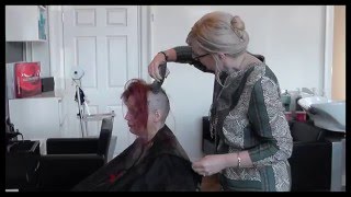 Kirkcudbright Brave Shave For Eileen Wright [upl. by Rhtaeh843]