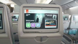 Cabin Tour  New Emirates Boeing 777300ER [upl. by Previdi557]