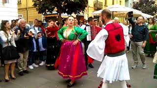 Arbereshe dance in Southern Italy 2017 [upl. by Brodench364]