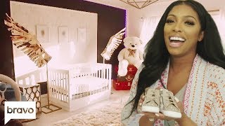 Porsha Williams Gives A Tour Of Daughter Pilar Jhenas Nursery  Bravo [upl. by Greiner443]