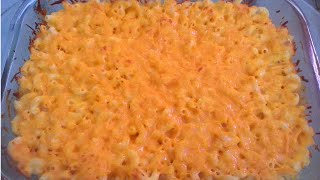 How to make Baked Macaroni amp Cheese Velvetta Version [upl. by Cl]