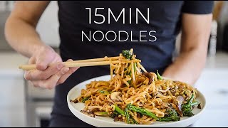 15MIN Noodle Stir Fry Recipe TO MAKE TONIGHT [upl. by Michelsen131]