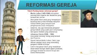 REFORMASI GEREJA  Peristiwa Penting di Eropa Materi sejarah Kelas XI Peminatan [upl. by Ellives]