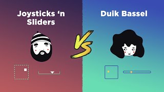 Joystick n Sliders vs DUIK Bassel Rigging [upl. by Ynatil]