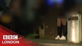 Stopping sex workers waiting for business in Ilford  BBC London [upl. by Crowell854]