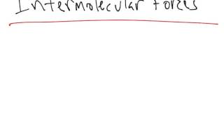 Intramolecular Forces vs Intermolecular Forces [upl. by Angle]