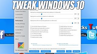 Tweaking Software For Windows 10  How To Tweak Windows 10 [upl. by Ettenan865]