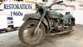 FULL Restauración A UNA MOTO Soviética DE 1960 ♥◘○ [upl. by Tedmund309]