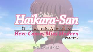 Haikara san Here Comes Miss Modern Part 2  30 Second Trailer [upl. by Bein845]