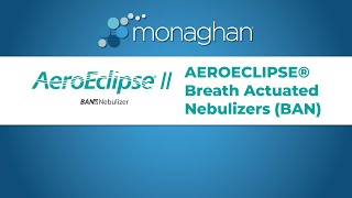 AEROECLIPSE® Breath Actuated Nebulizers BAN [upl. by Anpas266]