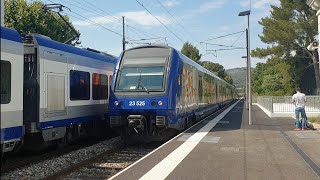 LArrivée dun train en gare de La Ciotat 2020 [upl. by Ecirtam798]