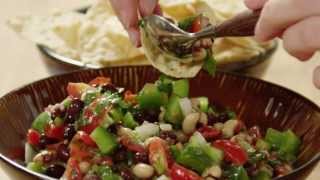 How to Make Texas Caviar  Vegetarian Recipes  Allrecipescom [upl. by Jaime]