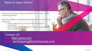 How a DOCSIS 31 Modem Registers vs a DOCSIS 30 Modem – ARRIS Product Technical Training [upl. by Anagrom228]