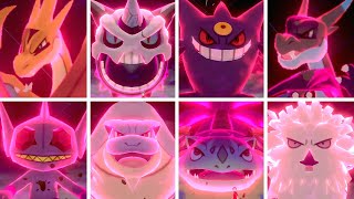 All Mega Evolutions in Pokémon Sword amp Shield [upl. by Anirbaz]