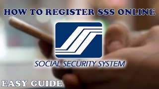 SSS ONLINE REGISTRATION  SOCIAL SECURITY SYSTEM  A STEP BY STEP GUIDE [upl. by Aleahcim536]