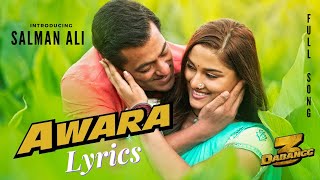 Badshah  Aashiq Awaara  Sunidhi Chauhan  ONE Album  Lyrics Video [upl. by Alfredo]