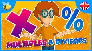 Multiples amp Divisors  Kids Videos [upl. by Rawdan584]